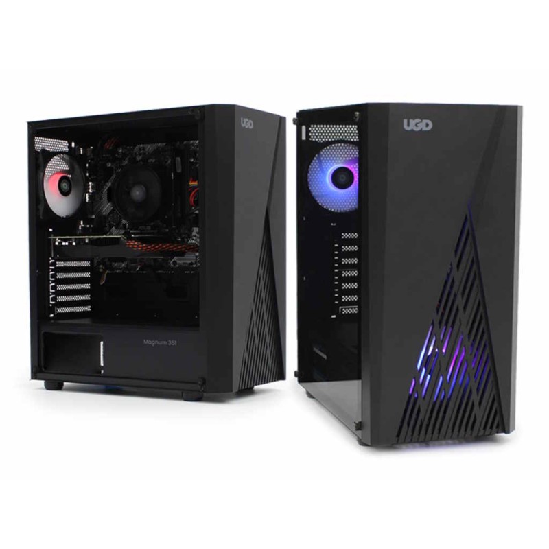 UGD Magnum 351 Gaming CaseFull Tower, 2xARGB, 3xUSB2xHDD, 2xSSD, 330mm VGA