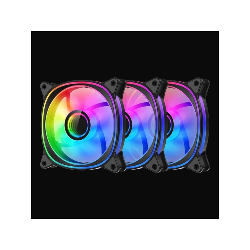 LC-Power LC-CF-120-ARGB-KIT-B set 3x 120mm ARGB fan