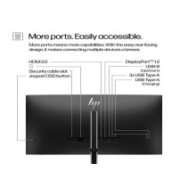 HP S5 Pro 527pq 27" QHD IPS monitor – 100 Hz, 5 ms, 350 cd/m², 1500:1, regulacija visine, swivel i pivot, DP, HDMI, 4×USB