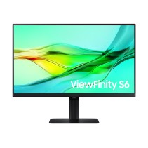 Samsung ViewFinity S6 32” QHD IPS monitor – 100 Hz, 350 cd/m², 5 ms, HDMI, DP, USB‑C 90 W, RJ‑45, HAS