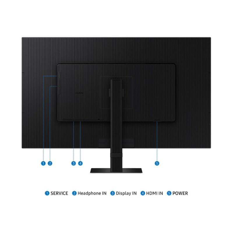 Samsung monit ViewFinity S7 4K32",VA,60Hz,350cd,5ms,HDR10,HDMI,DP,Tilt -2,0(2,0)~25,0(2,0),VESA