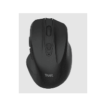 Trust Nito silent wireless miš, USB-A, 800-2200 dpi, crni