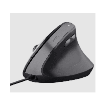 Trust Bayo II ergonomski miš,žičani, USB, 800-2400 dpi, 6tipki, crni
