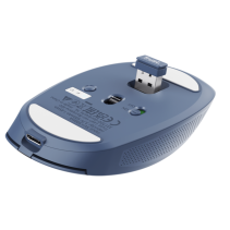 Trust OZAA compact wirelessmiš, 800-3200 dpi, optički,3 načina konekcije, punjiva baterija