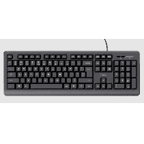 Trust Basics žičana tastatura, US lokalizacija, spill resist