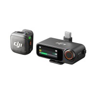 DJI Mic 3 (1 TX + 1 RX)Mikrofon,prenos do 250m,5.5h snimanja,48kHz 24 zvuk, 1x transmiter