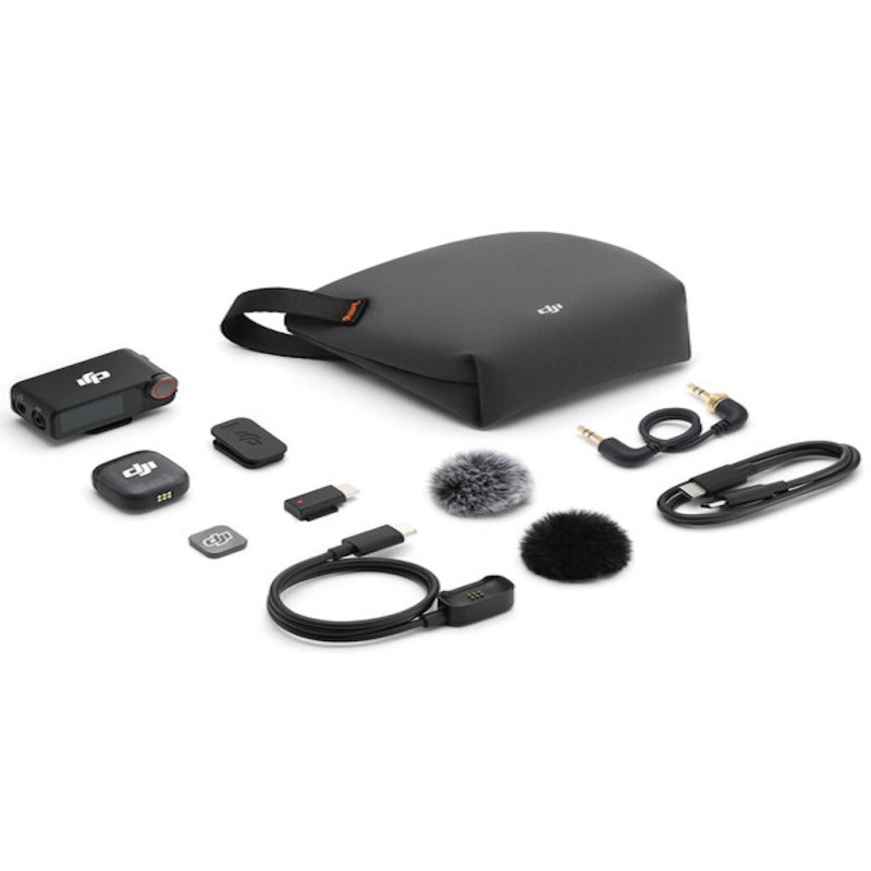 DJI Mic 3 (1 TX + 1 RX)Mikrofon,prenos do 250m,5.5h snimanja,48kHz 24 zvuk, 1x transmiter DJI Mic 3 (1 TX + 1 RX)Mikrofon,prenos do 250m,5.5h snimanja,48kHz 24 zvuk, 1x transmiter