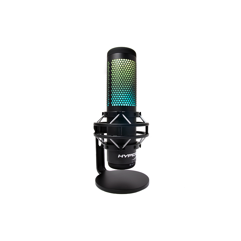 HyperX QuadCast SUSB Microphone (Black-Grey)RGB Lighting