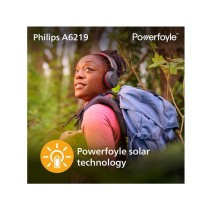 BF Philips TAA6219BK BT slušalSolarno napajane perivijastučići za uši baterije od 80 sat