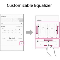 Sony slusalice WIC100, bijelein-Ear Bluetooth sa mikrofon