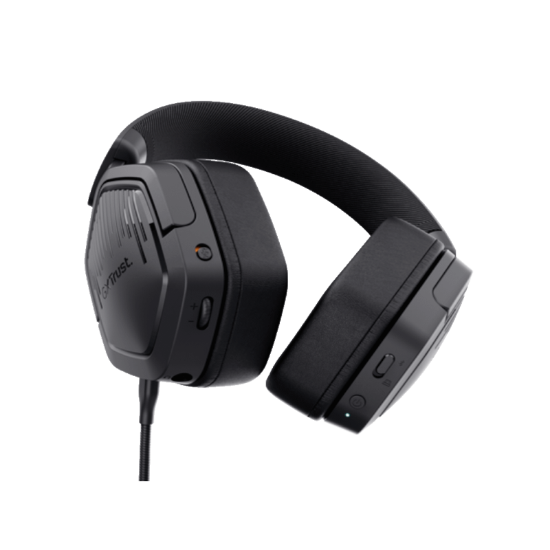Trust GXT493 Carus wirelessover-ear gaming slušalice,crne