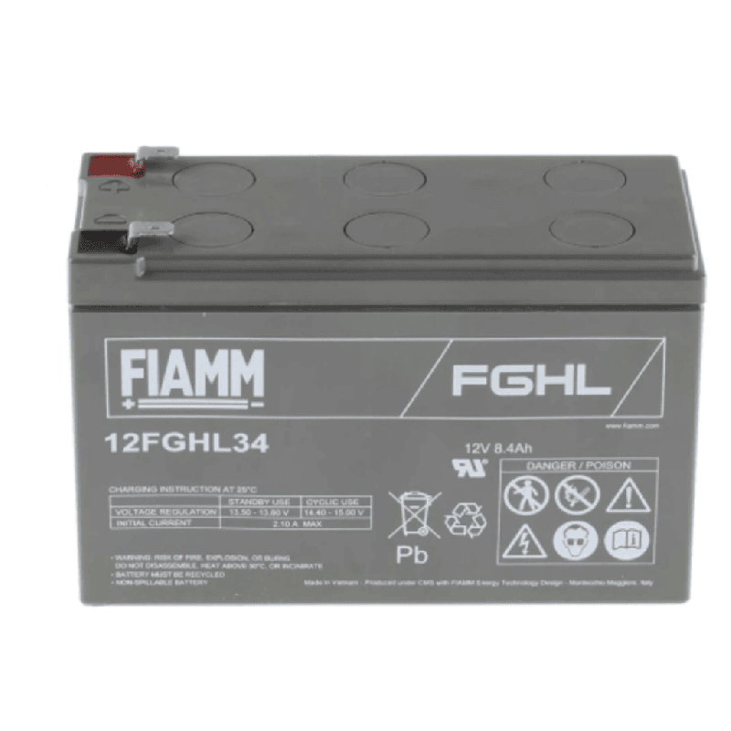 FIAMM baterija 8.4 Ah 12VBATT 12FGHL34 - 12V 8.4Ah