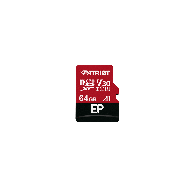 Patriot microSD 64GBEP V30 A1, C10, U3R/W : 90/80MB
