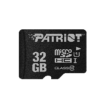 Patriot microSD 32GBUHS-I, SDXC, U1, C10up to 80MB/s read