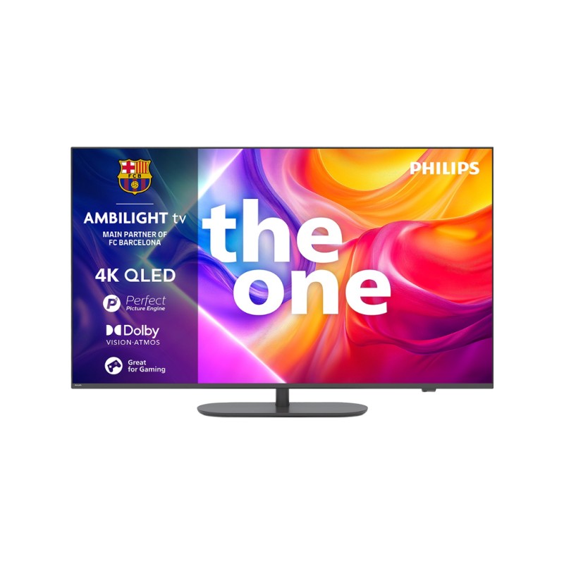 Philips 55''PUS9010 4K QledTitan OS AMBILIGHT TV 144HzP5 Picture Engine Dolby Atmos i Vision