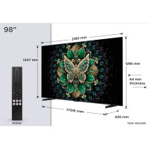 TCL 98"C6K 4K QD-Mini LED TV144Hz Google TV Game MasterDolby Atmos Onkyo 2.1 HDR Premium