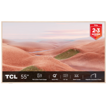 TCL 55"A300W NXTVISION 4K QLEDGoogle OS 144Hz ART TVDolby Atmos Ambient mode HDMI 2.1