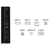 TCL 65"P7K 4K QLED TV 60HzGoogle TV HDR multi-formatHVA Panel Game Master Dolby Atmos