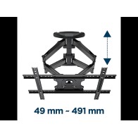TV Nosač 32''-75'' FullMotion , WM-75ST-01,Tilt -5/+8VESA: max 600 x 400mm