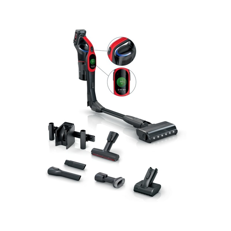 BOSCH Akumulatorski usisavačSerie 10 | UNLIMITED, ProAnima1 Baterija, 80 minuta ECO rada