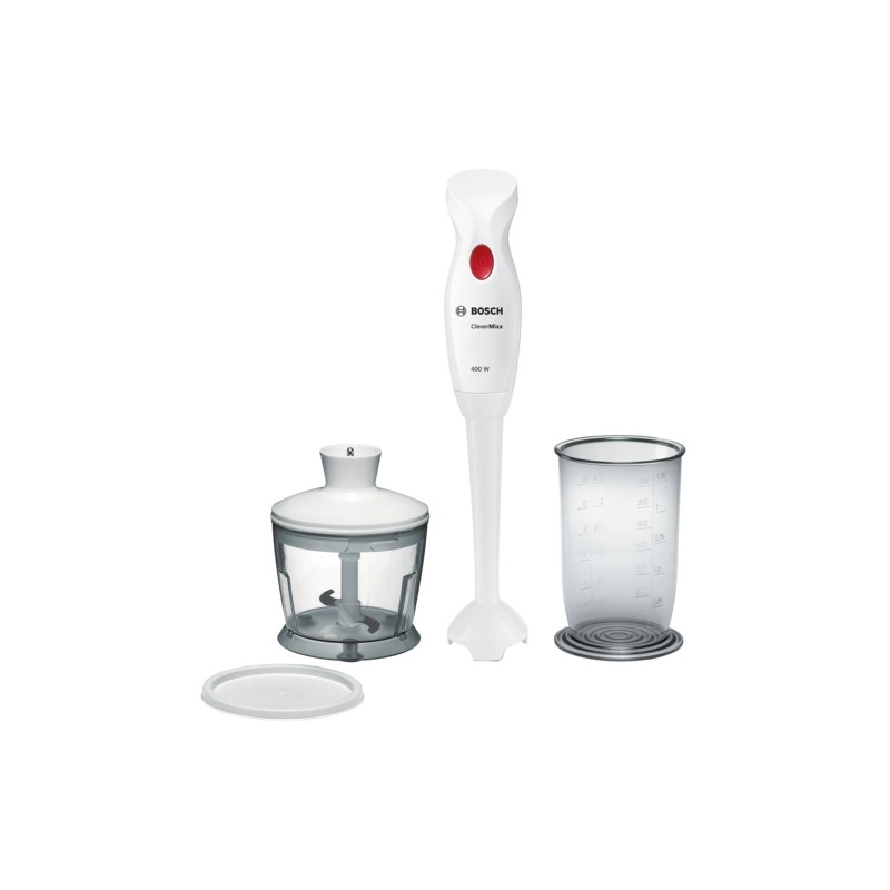 BOSCH štapni mixer 400 W, Mjerna posuda, Sjeckalica, Plastična noga, SL