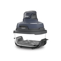 Ninja CRISPi 4u1 plavo/crna4 funkcije,prenosna friteza,snaga 1700W,2 posude 3.8L i 1.4L