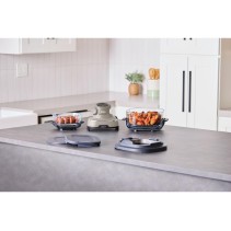 Ninja CRISPi 4u1 bez/crna4 funkcije,prenosna friteza,snaga 1700W,2 posude 3.8L i 1.4L