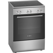 Bosch HKA090150 električni štednjak Serie 2, A, 66 L, ravna INOX ploča, 7 programa, 3D HotAir