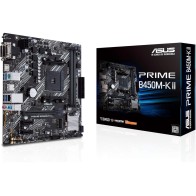 ASUS MB PRIME B450M-K II AMD B450AM42xDDR4 VGA,DVI,HDMImicro ATX