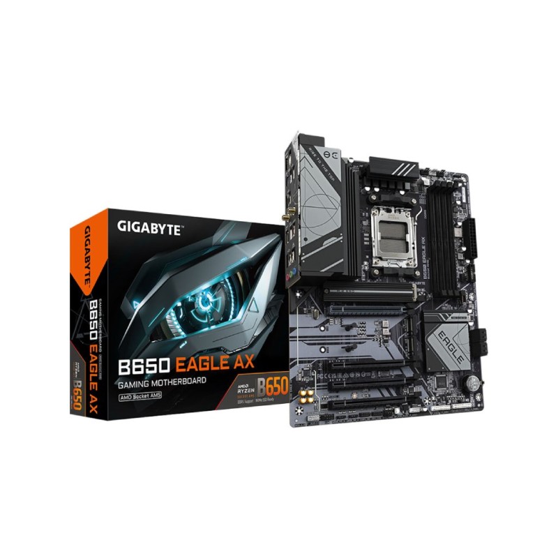 Gigabyte MB B650 EAGLE AXAM5 4xDDR5 up to 256GB,(up to 8000MHz) 4x SATA,3xM.2, DP, HDMI