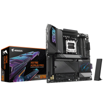 Gigabyte MB X870E AORUS PRO AM5, 4x DDR5, 4x M.2, 4xSATA 2x HDMI, 10x USB, ATX