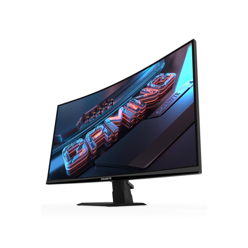 Gigabyte Monitor 27" GS27QCA 27" VA 1500R, 2560x1440 QHD, 250cd, 180Hz, 1ms, 2x HDMI, 1x DP