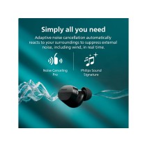 Philips TAT5000BK/00 Bluetooth slušalice – detaljan prirodni zvuk, 6 mikrofon Noise‑Cancelling, 4 h baterija.