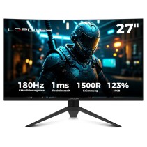 LC-Power LC-M27FC 27” monitor 180 Hz, FHD (1920×1080), VA, 1500R, 1×DP, 2×HDMI