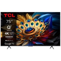 TCL 75" C655 4K QLED Pro TV – Google TV, 120 Hz Motion Clarity, HDMI 2.1, zvučnici ONKYO 2.1