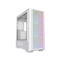 Inter‑Tech SKY TWO GX (W) – Bijela TG srednja torba, E‑ATX, 3 × 140 mm ARGB ventilatora