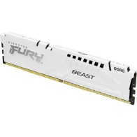 Kingston Fury Beast DDR5 16 GB 6000 MHz CL30 – bijela (1 x 16 GB), EXPO/XMP, 1Rx8, 288‑pin