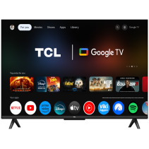 TCL 43" V6C 4K Smart TV – Google TV, HDR10, HVA panel, Motion Clarity, Dolby Audio, AiPQ procesor
