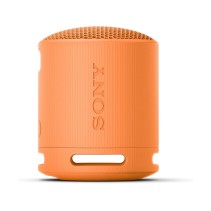 Sony SRS‑XB100 Bluetooth zvučnik, Extra Bass, narandžasti, 10 h baterija, kompaktan dizajn.