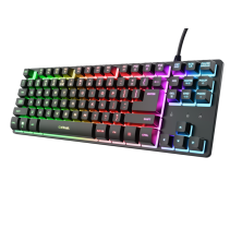 Trust GXT833 THADO TKL tipkovnica s RGB osvjetljenjem, USB, crna