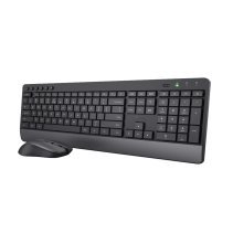 Trust Comfort WLS Set 24529 – bežični tipkovnica i miš, ergonomičan dizajn.
