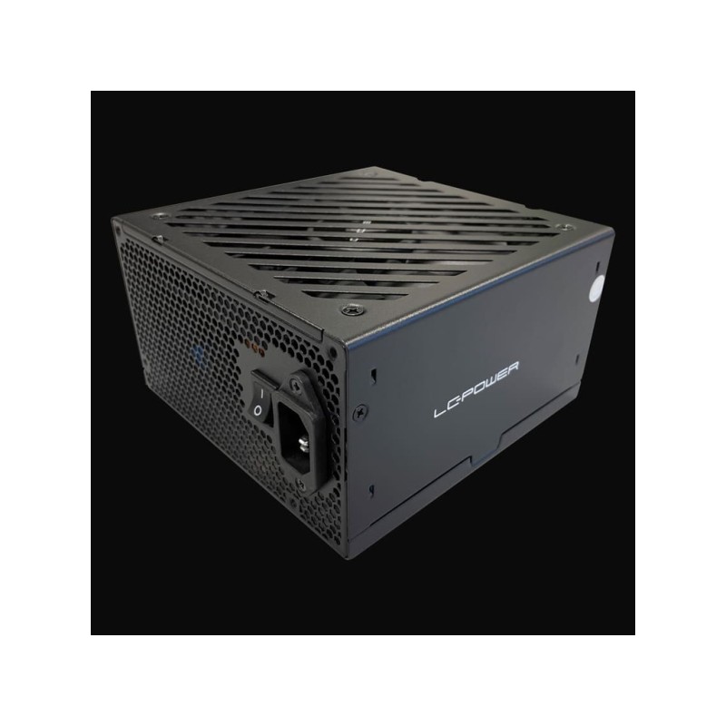 LC‑Power LC6750G‑SI 750 W 80+ Gold napajanje, 135 mm ventilator, ATX 3.1, APFC, 3×9‑pin PCIe, 6× SATA.