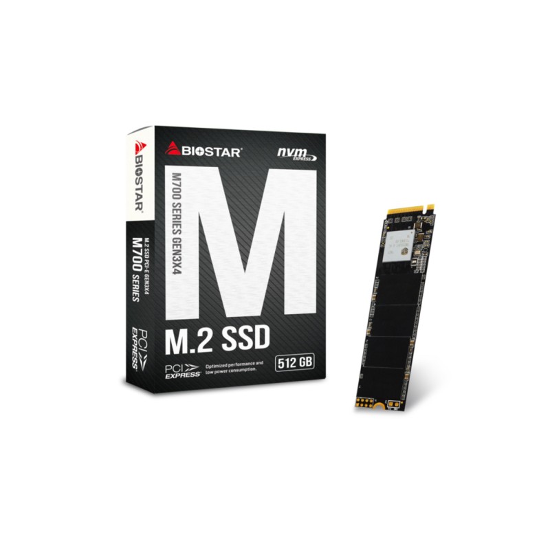 ADATA M700 512 GB NVMe SSD – PCIe Gen3x4, 2280 M.2, čitanje 1650 MB/s, pisanje 1400 MB/s