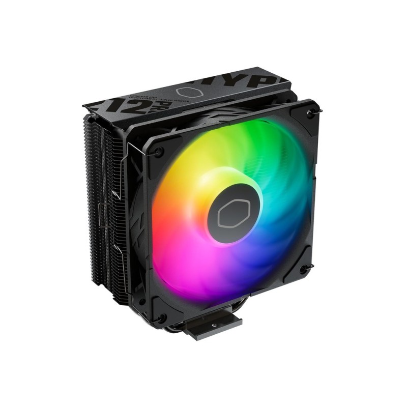 Inter-Tech RR-212S-25PZ-R1 – Cooler Master Hyper 212 PRO RGB, 120 mm crni CPU hladnjak s RGB rasvjetom