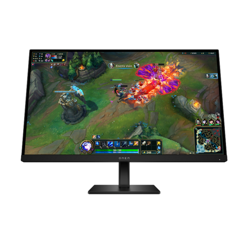HP OMEN 27q G2 – 27” QHD IPS monitor, 180 Hz, 400 cd/m², 1 ms, 1000:1 kontrast, 2×HDMI & DP, podesiva visina i okret