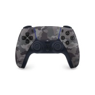 Sony DualSense PS5 Bežični Kontroler – Siva kamuflaža, adaptivni okidači, haptička povratna informacija, Bluetooth povezivanje.