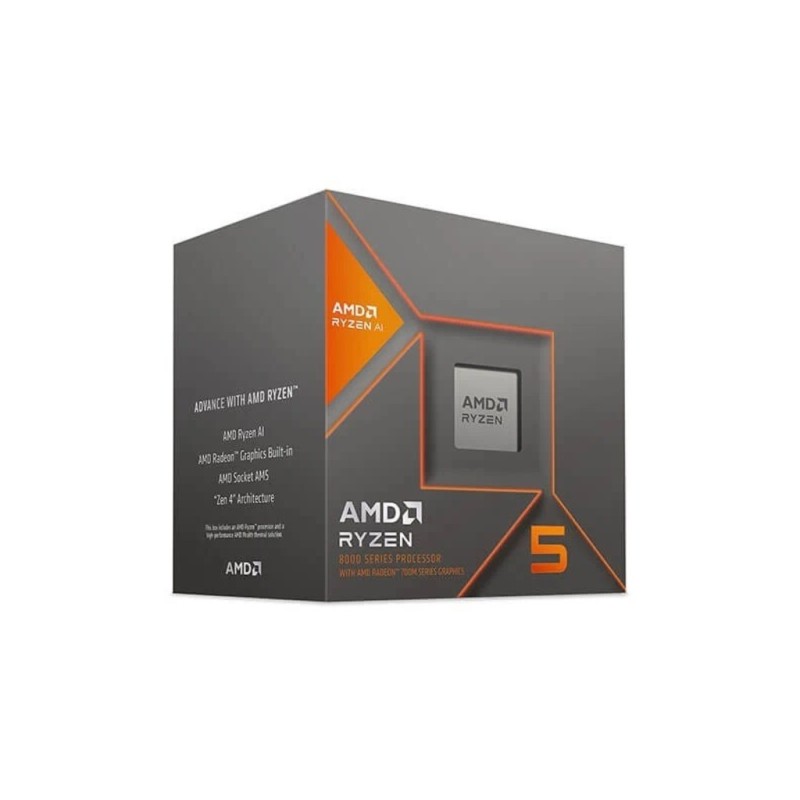 AMD Ryzen 5 8500G AM5 BOX – 6 jezgra, 12 threadova, 3,5 GHz, 16 MB L3 cache, 65 W