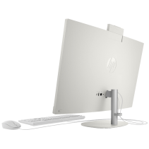 HP All‑in‑One 27″ CR0050NY, AMD Ryzen 5 7520U, 16 GB DDR5, 1 TB, FreeDOS, bijela.