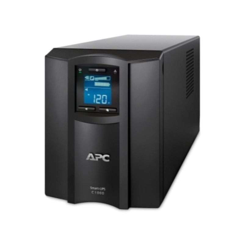 APC Smart UPS SMC1500IC 1000 VA/600 W linijski interaktivni torni UPS s USB, AVR i LCD zaslonom