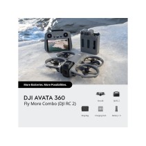DJI Avata 360 Fly More Combo s DJI RC 2 – FPV dron, 4K video, 3‑minuta leta, 3‑osni stabilizator, kompletni dodatci.